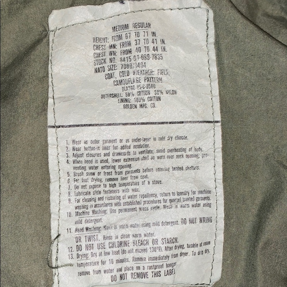 Army jacket - Picture 7 of 8